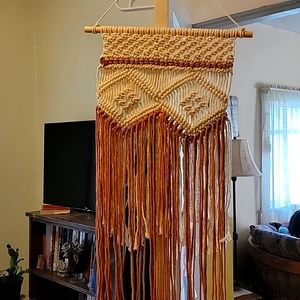 2 tone macromae wall hanging.